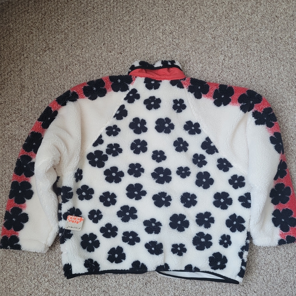 Free People Hit The Slops Fleece Snap Buttons Jacket - Picture 7 of 12